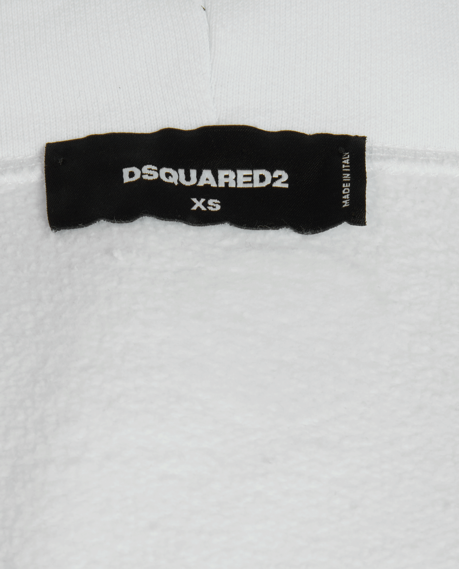 DSquared2 Superman Hoodie, &pound;120, Clothing, White, Cotton, Other view