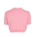Dolce & Gabbana Cropped Short Sleeves Cardigan, &pound;180, Clothing, Pink, Cashmere/Silk, Back view