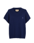 Gucci Sleeveless Jumper, &pound;295, Clothing, Navy, Cashmere, Front view
