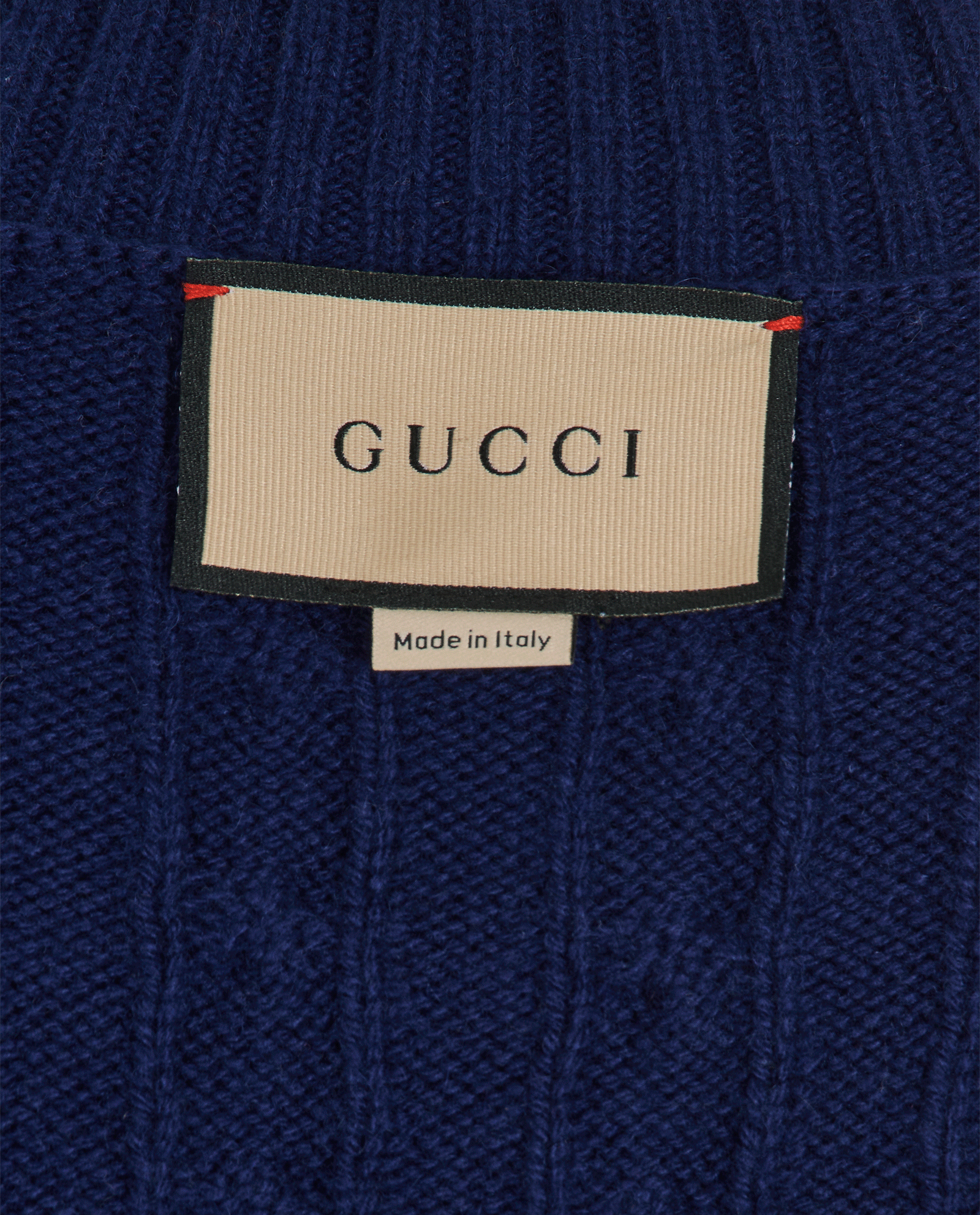 Gucci Sleeveless Jumper, &pound;295, Clothing, Navy, Cashmere, Other view