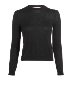 Valentino Crewneck Jumper, Wool, Black, Sz XS, 2*