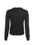 Valentino Crewneck Jumper, &pound;150, Clothing, Black, Wool, Back view