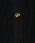 Bottega Veneta Rib Cardigan, &pound;350, Clothing, Black, Cotton, Other view