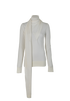 Toteme Draped-Scarf Knit Jumpers, &pound;150, Clothing, White, Silk/Wool, Front view