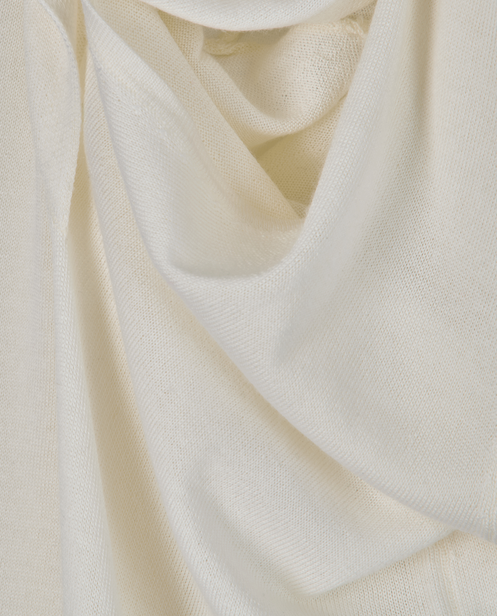 Toteme Draped-Scarf Knit Jumpers, &pound;150, Clothing, White, Silk/Wool, Other view
