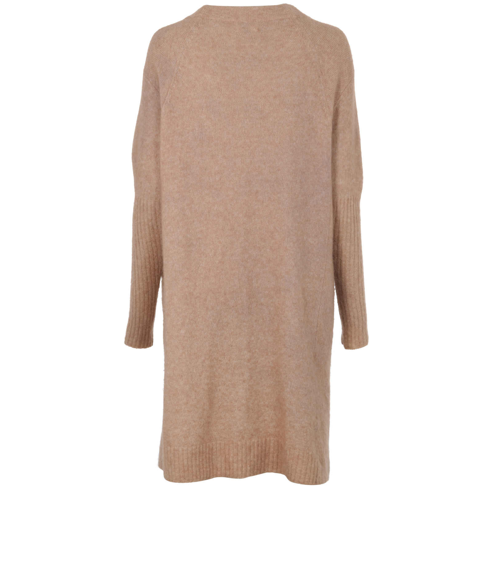 Acne Studios Raya Long Cardigan, &pound;150, Clothing, Beige, Mohair, Back view