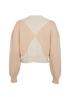 Hermes Pull Manches Longues Jumper, &pound;850, Clothing, Beige/Cream, Cotton, Back view