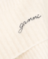Ganni Chunky Cold-Shoulder Jumper, &pound;70, Clothing, White, Wool, Other view