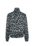 Kenzo Leopard Print Track Jacket, &pound;110, Clothing, Blue, Polyester, Back view