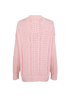 Prada Oversized Cardigan, &pound;220, Clothing, Pink, Cotton, Back view