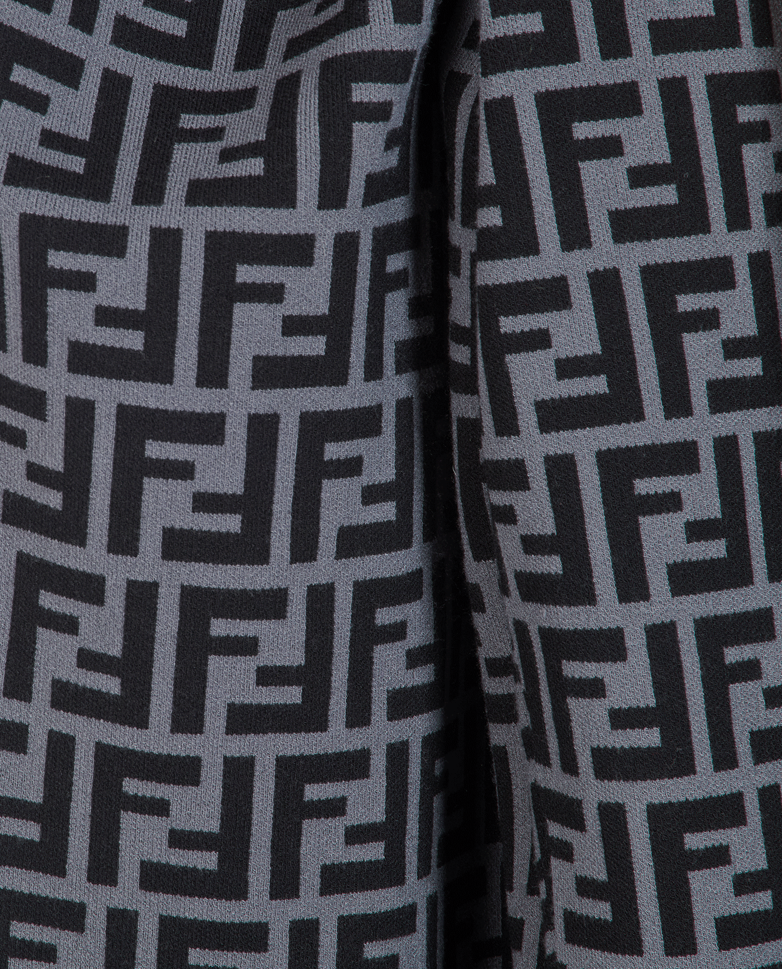 Fendi Logo Jumper, &pound;495, Clothing, Grey, Viscose, Other view