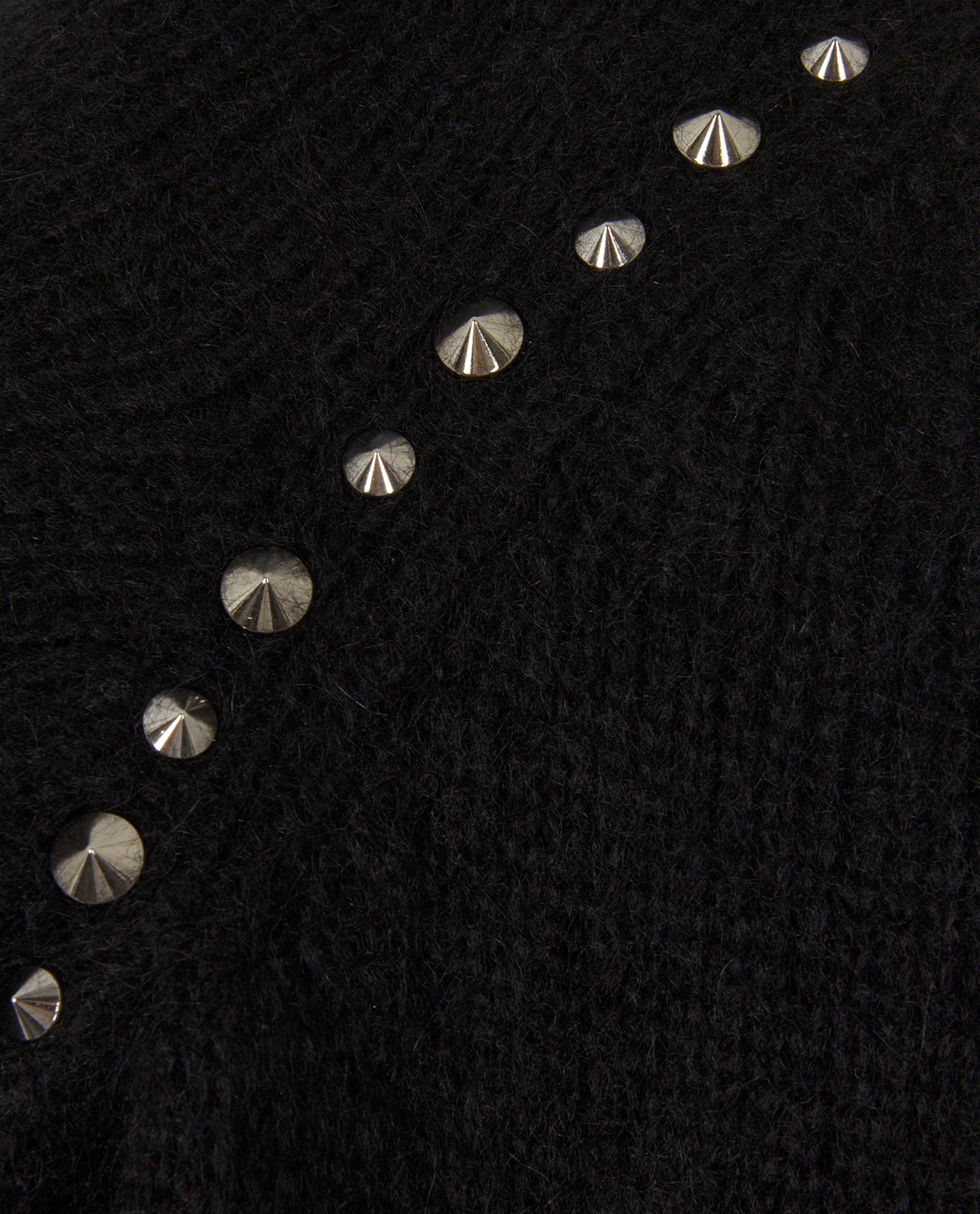 Gucci Studded Jumper, &pound;295, Clothing, Black, Mohair, Other view