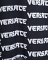 Versace Logo Jumper, £210, Clothing, Navy/White, Wool, Other view