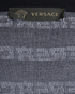 Versace Logo Jumper, £210, Clothing, Navy/White, Wool, Other view