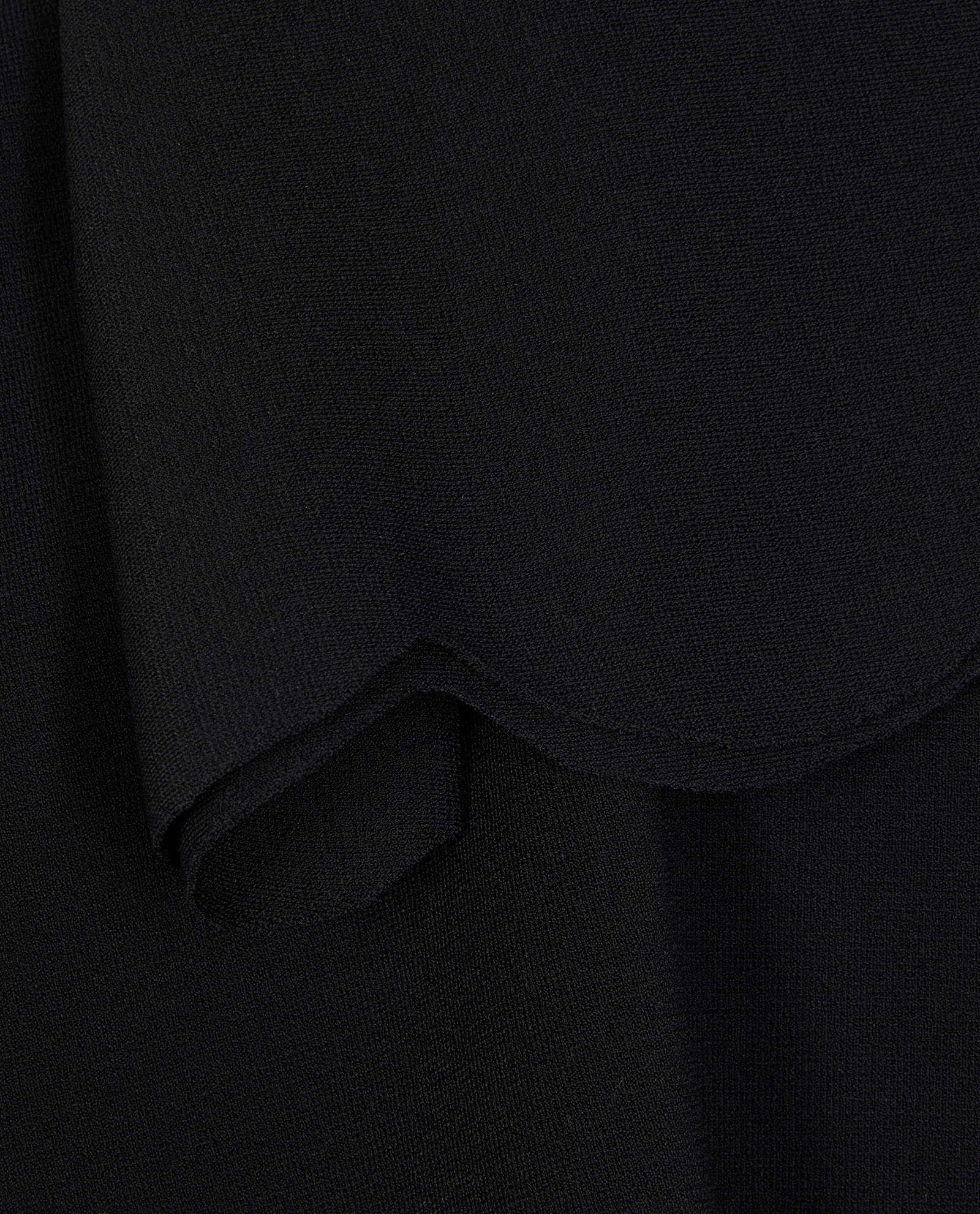 Valentino Fluted Sleeves Jumper, &pound;210, Clothing, Black, Viscose, Other view