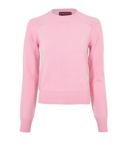 Gucci GG Jumper, Wool, Pink, Sz XS, 2*