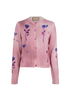 Gucci Floral Crew Neck Cardigan, front view
