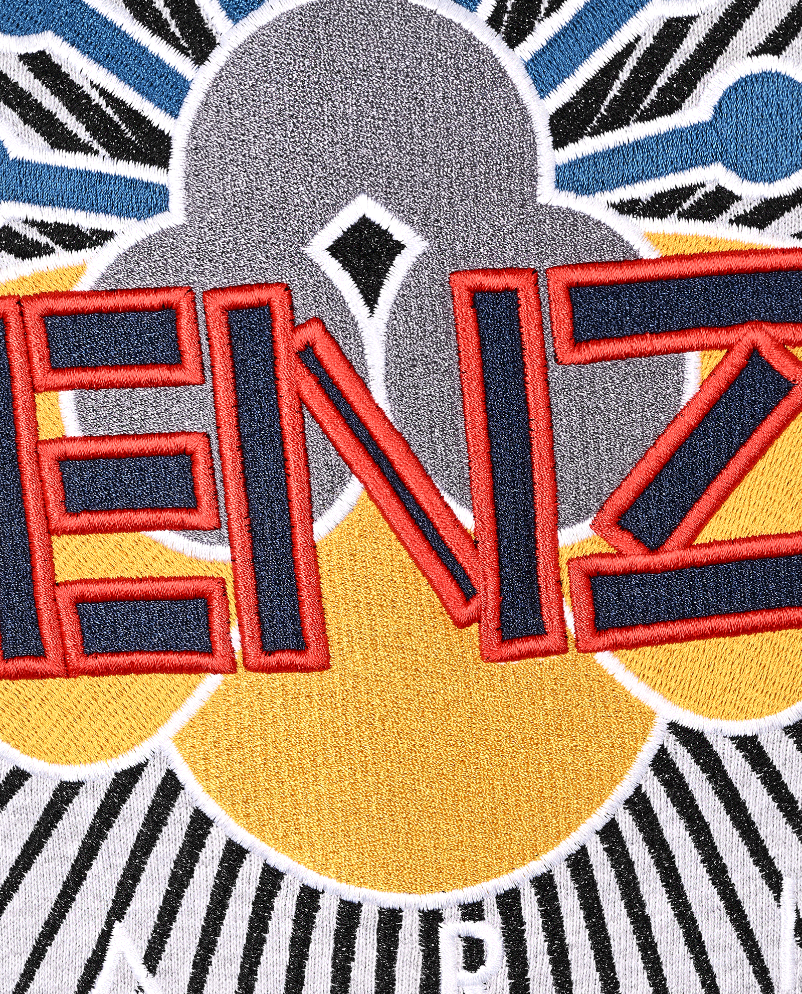 Kenzo Tanami Flower Sweatshirt, &pound;75, Clothing, Grey, Cotton, Other view