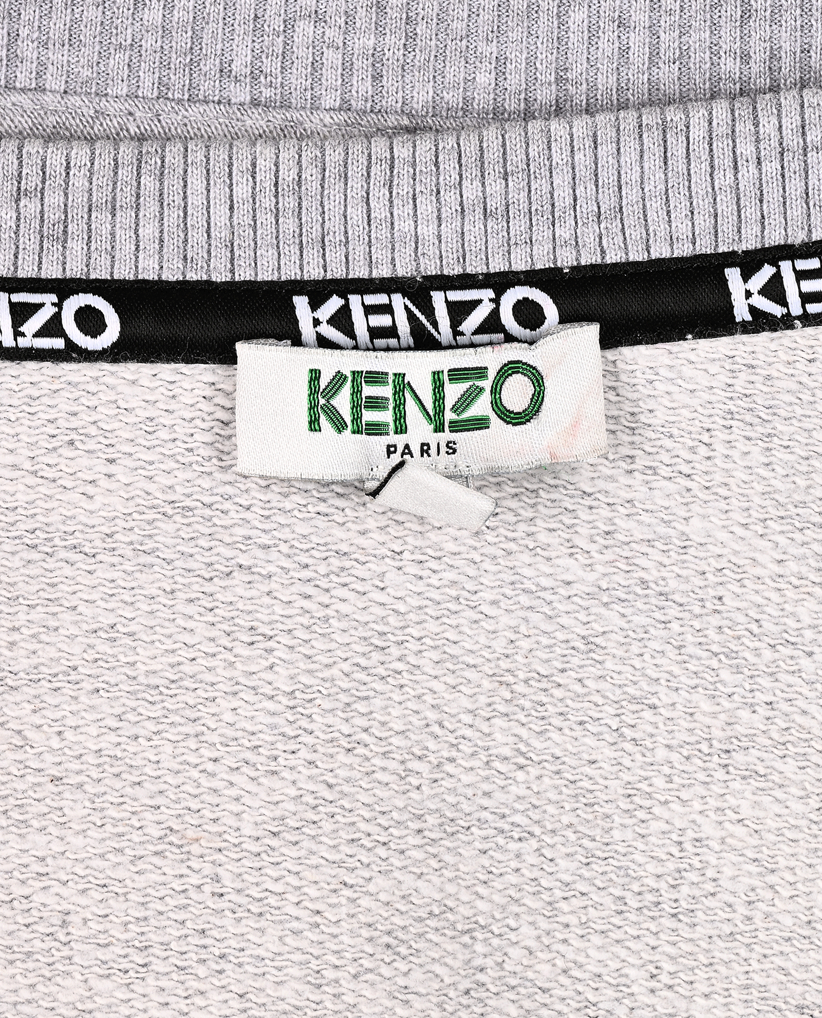 Kenzo Tanami Flower Sweatshirt, &pound;75, Clothing, Grey, Cotton, Other view