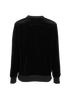 Givenchy Graphic Embroidered Jumper, £220, Clothing, Black, Cotton, Back view