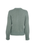 Gucci V- Neck Jumper, £320, Clothing, Green, Mohair, Back view