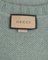 Gucci V- Neck Jumper, £320, Clothing, Green, Mohair, Other view