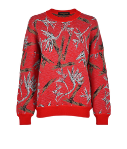 Pre-loved Louis Vuitton Floral Jumper - £290