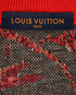 Louis Vuitton Floral Jumper, &pound;290, Clothing, Red, Wool, Other view