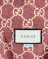 Gucci GG Zip-Up Track Jacket, &pound;595, Clothing, Beige/Burgundy, Silk, Other view