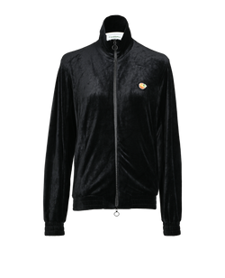 Casablanca Zipped Up Jumper, Cotton, Black, Sz XS, 3*