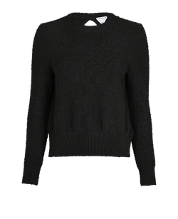 Bottega Veneta Open Back Jumper, Wool, Black,  Sz S, 3*