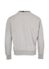 Moncler Crew Neck Sweatshirt, £195, Clothing, Grey, Cotton, Back view