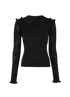 Chanel Embellished Jumper, £350, Clothing, Black, Cashmere, Front view