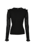 Chanel Embellished Jumper, £350, Clothing, Black, Cashmere, Back view