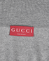 Gucci V-Neck Polo Jumper, £380, Clothing, Grey, Wool, Other view