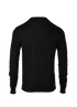 Balmain Logo Knit Jumper, £220, Clothing, Black, Wool, Back view