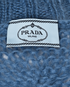Prada Cable Knit Jumper, £175, Clothing, Blue, Mohair/Polyester (Polymer), Other view