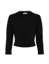 Balenciaga Shimmer Knit Jumper, £250, Clothing, Black, Viscose, Front view
