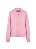 Versace Zip Up Hoodie, £250, Clothing, Pink, Cashmere, Front view