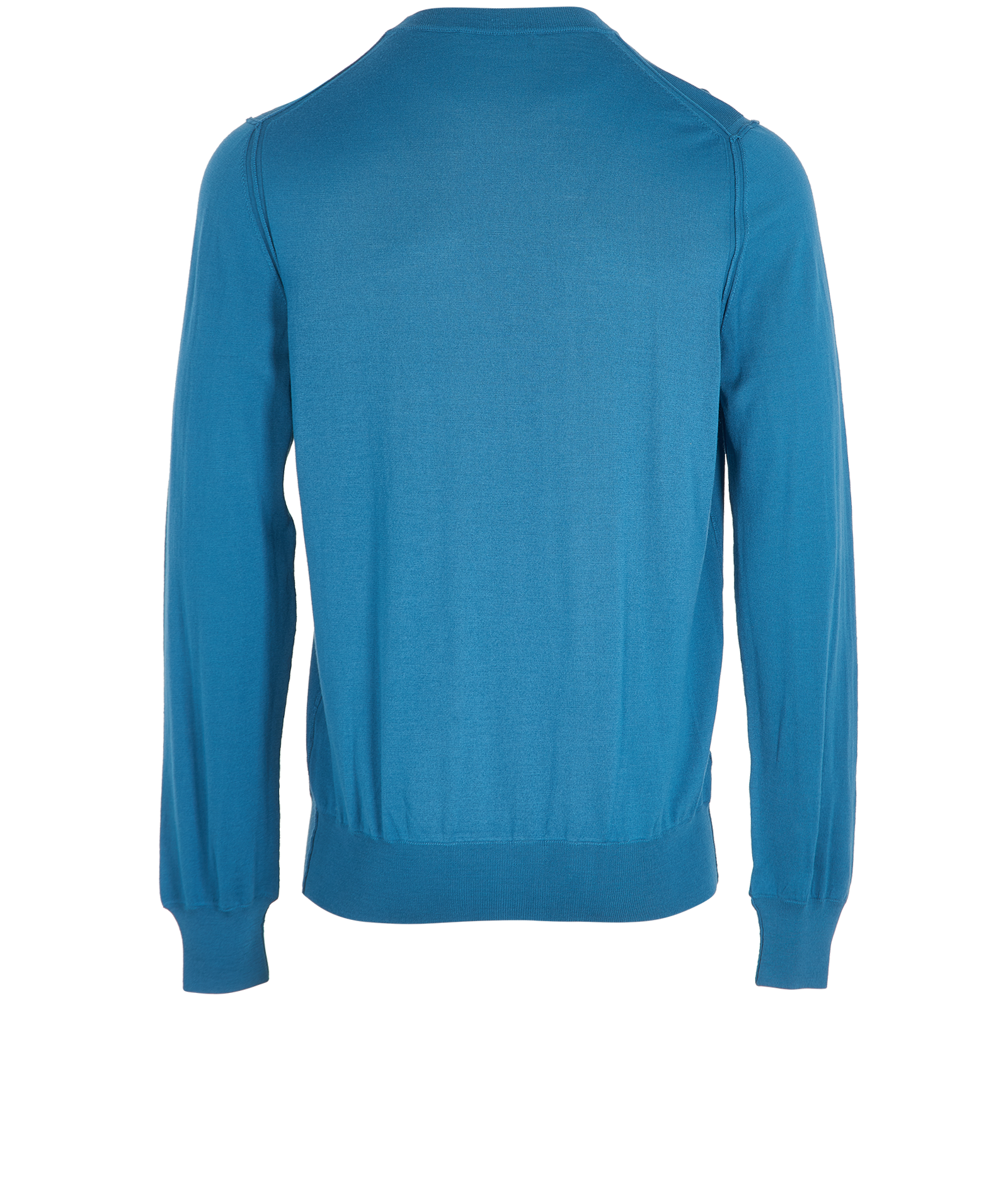 Dolce & Gabbana Crew Neck Jumper, &pound;250, Clothing, Blue, Wool, Back view