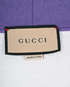Gucci Logo Hoodie, £260, Clothing, Purple/White, Cotton, Other view
