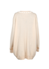 Givenchy Oversized Pearls Jumper, &pound;150, Clothing, Cream, Cashmere/Pearl/Wool, Back view