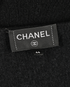 Chanel Double Breasted Cardigan, &pound;1,200, Clothing, Black, Cashmere, Other view