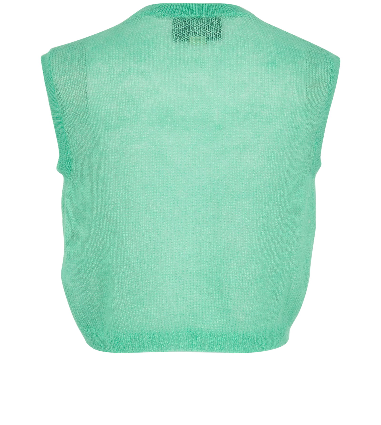 Gucci Sequined Gilet, &pound;450, Clothing, Green, Mohair, Back view