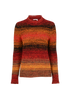Chloe Striped Jumper, £225, Clothing, Red/Yellow, Cashmere, Front view