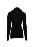 Bottega Veneta Knit Pullover, £220, Clothing, Black, Wool, Back view