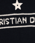 Christian Dior Logo Short Sleeve Jumper, £650, Clothing, Navy, Cashmere/Wool, Other view