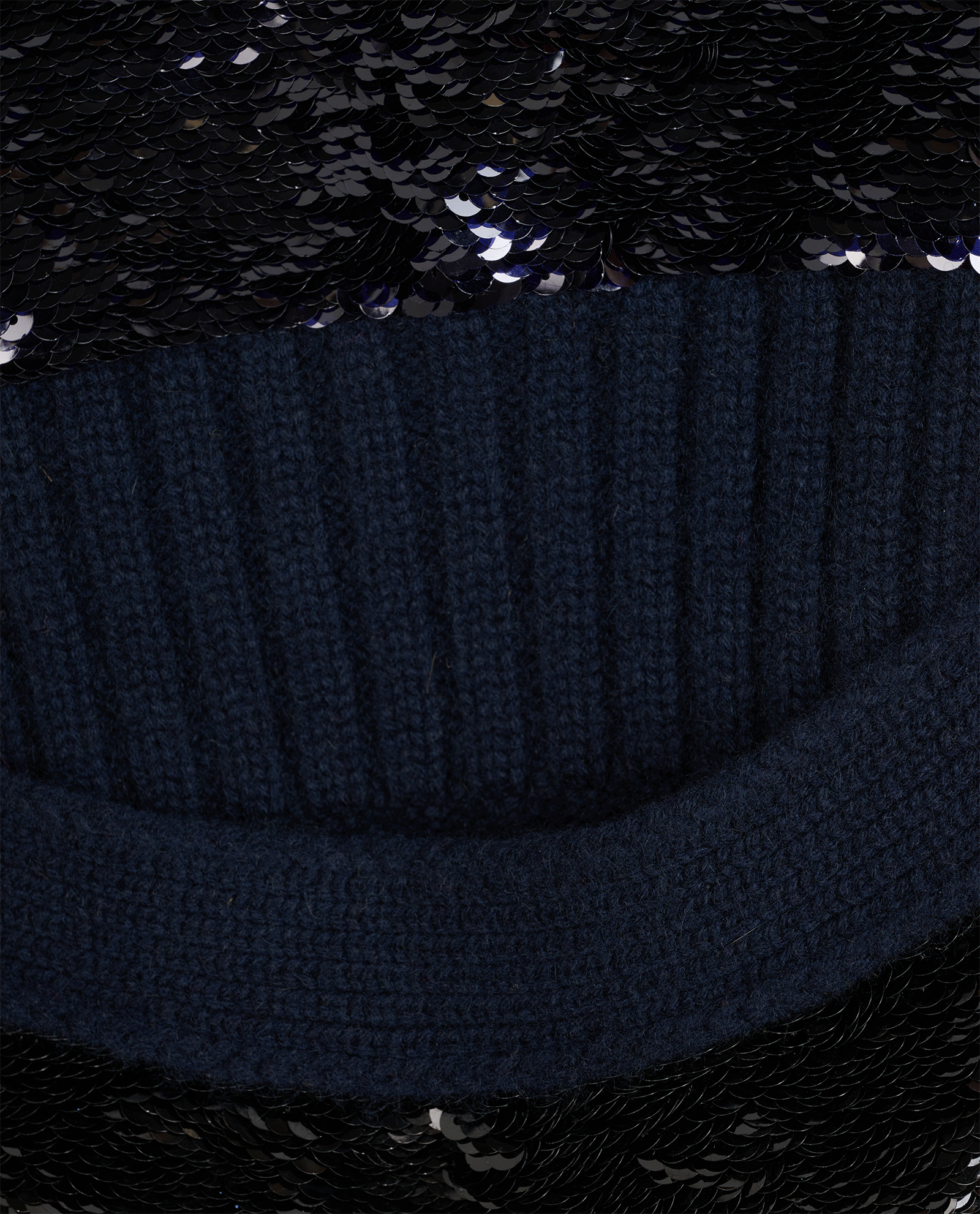 Louis Vuitton Sequin Long Ribbed Cardigan, &pound;180, Clothing, Blue, Cashmere, Other view