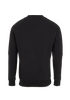 Balmain Embossed Logo Sweatshirt, &pound;250, Clothing, Black, Cotton, Back view