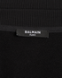 Balmain Embossed Logo Sweatshirt, &pound;250, Clothing, Black, Cotton, Other view